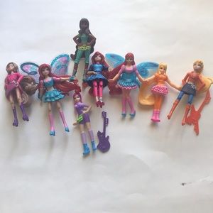 8 Tiny Winx Club Figures